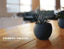 Tablet Screenshot of primeraemision.com